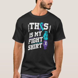 Camiseta Esta É A Minha Luta Contra O Suicídio