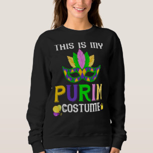 Camiseta Esta É A Minha Máscara De Costume De Purim Hamanta