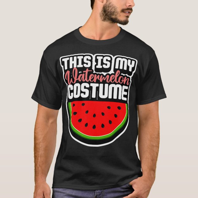 Camiseta Esta É A Minha Melancia Costume Doces Frutas De Ve (Frente)