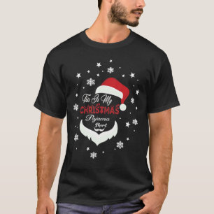 Camiseta Esta É A Minha Papai noel De Natal, Xmas Beard Hp
