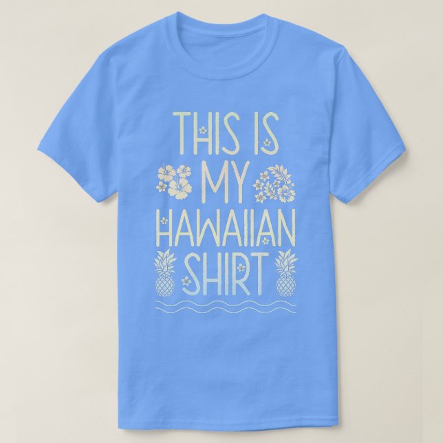 Camiseta Esta é a minha parte Havaiana Aloha Beaches Hawaii (Frente do Design)