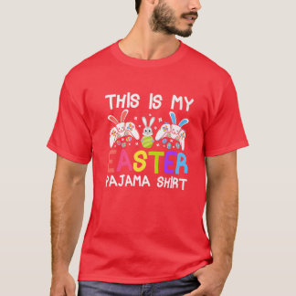 Camiseta Esta É A Minha Páscoa Jogo De Vídeo Do Pajama E