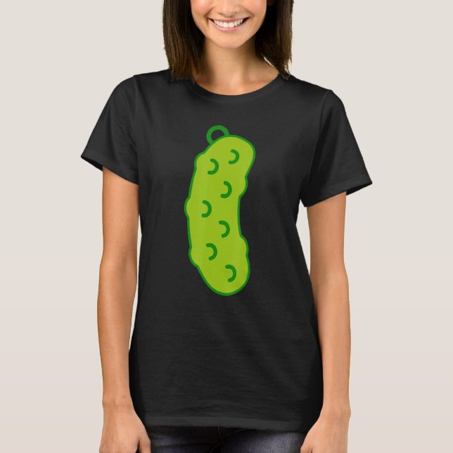 Camiseta Esta É A Minha Pílula De Costume De Pickles Com O  (Frente)