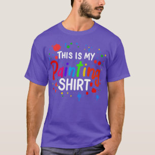 Camiseta Esta É A Minha Pintura