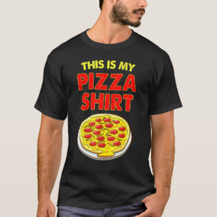 Camiseta Esta É A Minha Pizza Comida Foodie 1