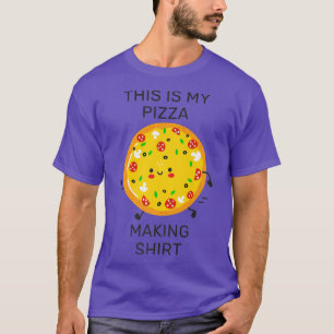 Camiseta Esta É A Minha Pizza Fazer Shirt Pizza Maker Premi