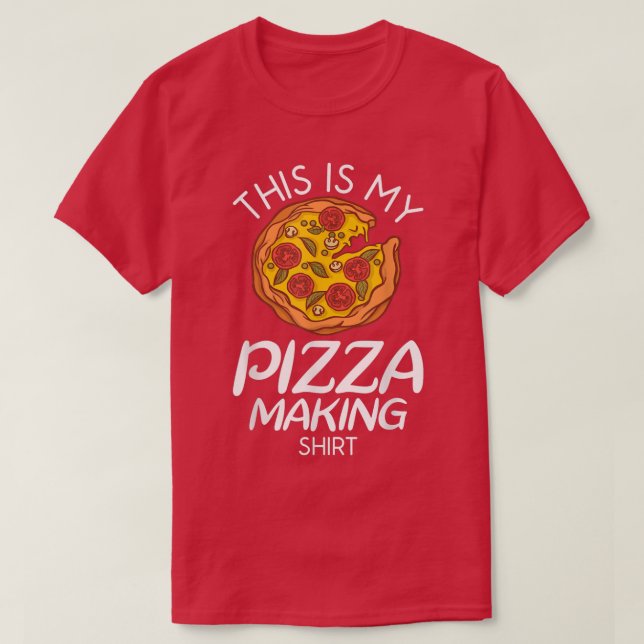 Camiseta Esta É A Minha Pizza Fazer Shirt Snack Pizzalove P (Frente do Design)