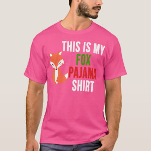 Camiseta Esta É A Minha Raposa