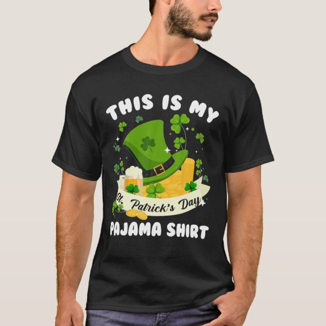 Camiseta Esta é a minha Rua, o dia do Patrick é engraçado (Frente)