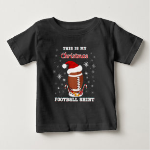 Camiseta Esta é a minha saia de Natal com salgadinhos