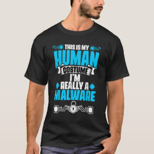 Camiseta Esta É A Minha Segurança Cibernética De Malware De