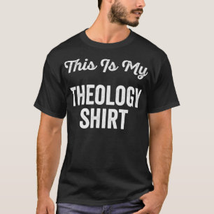Camiseta Esta é a minha Teologia dos Estudos de Bíblias R