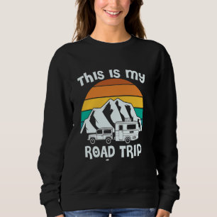 Camiseta Esta É A Minha Viagem De Estrada Camp Engraçado Vi
