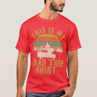 Camiseta Esta é a minha viagem de RV Camping Camper present