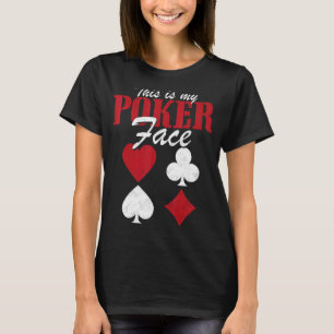Camiseta Esta É A Minha Vintage Cartões De Poker Face