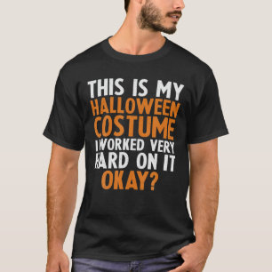Camiseta Esta É A Minha Vintagem De Figurino De Halloween