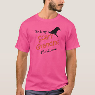 Camiseta Esta É A Minha Vovó Assustadora Figurina De Hallow