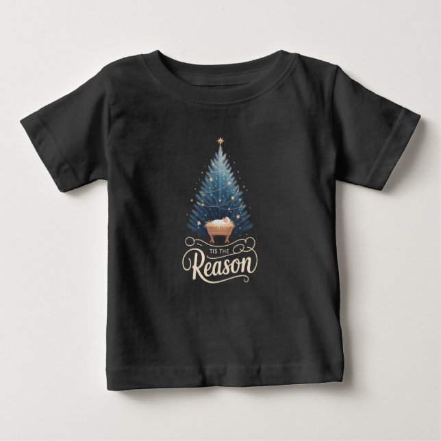 Camiseta Esta É A Razão Da Bíblia De Natal Religiosa Cristã (Frente)