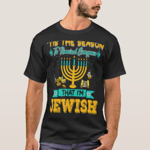 Camiseta Esta é a razão para lembrar a todos que sou judeu