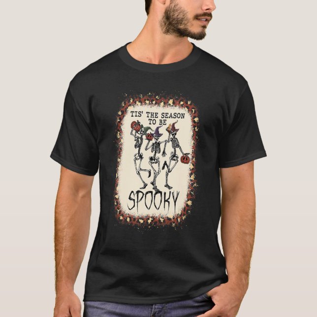 Camiseta Esta É A Razão Para Ser Esqueleto De Bleach Spooky (Frente)