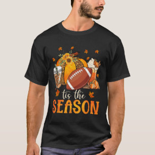 Camiseta Esta é a temporada Futebol e Pumpkin Call Vi