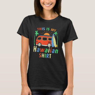 Camiseta Esta É Minha Aloha Havaiana Havaiana Para Mulheres