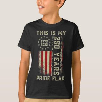 Camiseta Esta É Minha Bandeira do Orgulho 250 Anos 1776-202