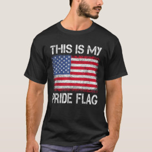 Camiseta Esta é minha bandeira do orgulho EUA 4 de julho pa