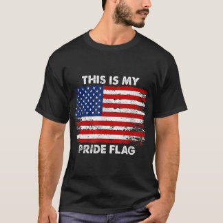 Camiseta Esta é minha bandeira do orgulho EUA 4 de julho pa