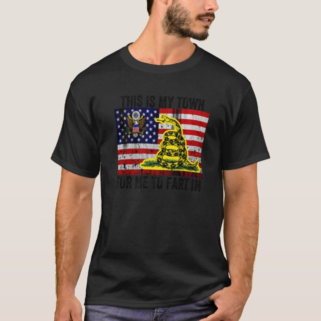 Camiseta Esta É Minha Cidade Para Eu Começar Em 1 (Frente)
