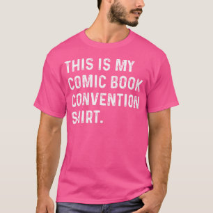 Camiseta Esta É Minha Convenção de Quadrinhos Cosplay Anime