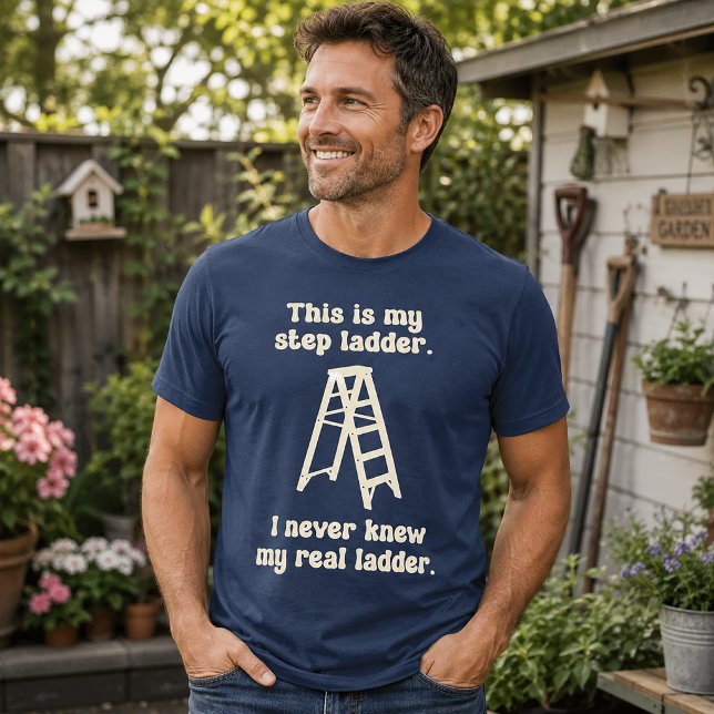 Camiseta Esta é minha escada engraçada (Criador carregado)