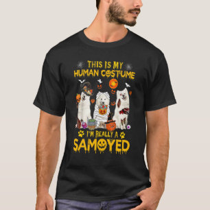 Camiseta Esta É Minha Fantasia De Humano Na Verdade Sou Um