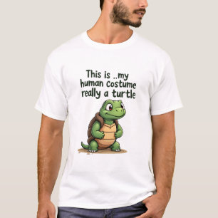 Camiseta Esta É Minha Fantasia De Humano Na Verdade Sou Uma