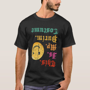 Camiseta Esta é minha fantasia de Purim engraçada