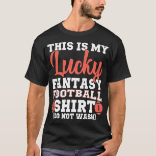 Camiseta Esta É Minha Fantasia Feliz De Futebol.