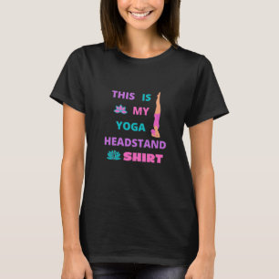 Camiseta Esta É Minha Manchete De Ioga Engraçada