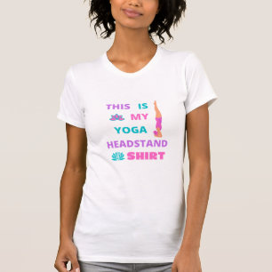 Camiseta Esta É Minha Manchete De Ioga Engraçada