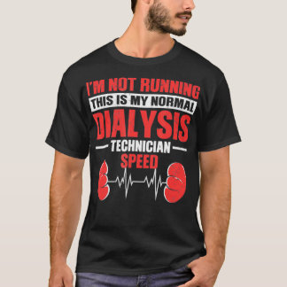 Camiseta Esta É Minha Velocidade Normal Do Técnico De Diáli