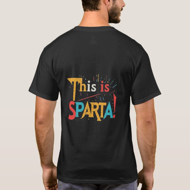 Camiseta Esta É Sparta! (Verso)