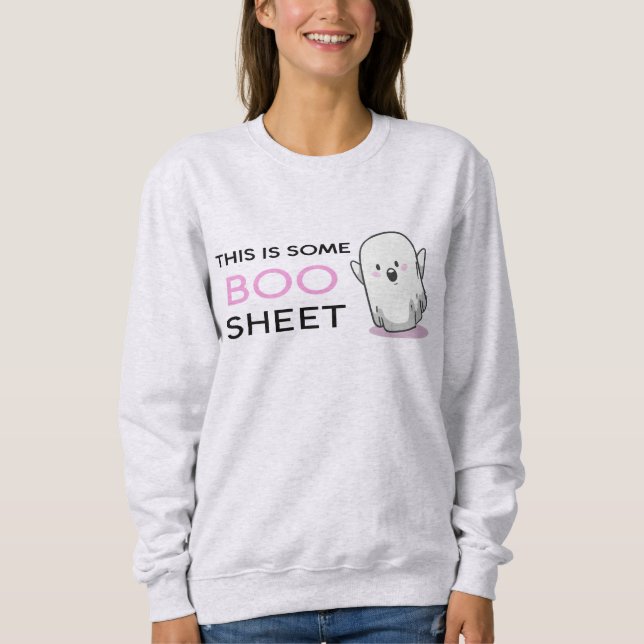 Camiseta Esta É Uma Folha De Boo - Cute (Frente)