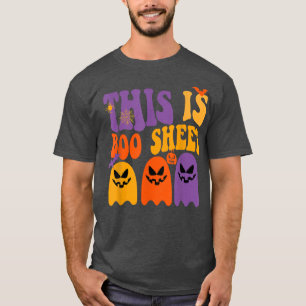 Camiseta Esta é uma folha de Boo Fantasma engraçado Dia das