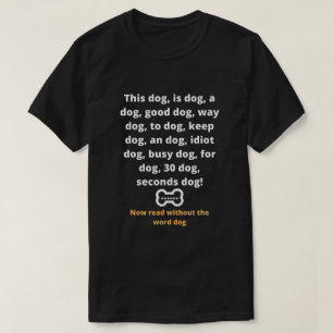 Camiseta Esta é uma maneira de manter o Buzy por 30 segund