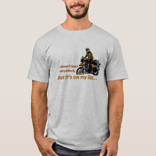 Camiseta está em minha lista…