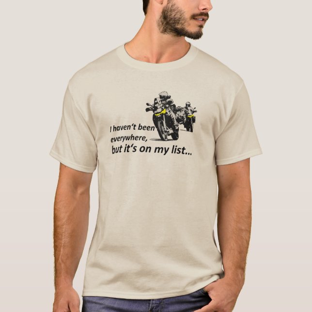 Camiseta está em minha lista… Parte II (Frente)