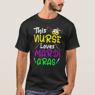Camiseta Esta Enfermeira Ama o Desfile de Carnaval de Mardi