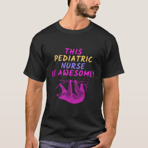 Camiseta Esta Enfermeira Pediátrica É Uma Lama Incrível Ins