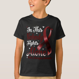Camiseta Esta Família Ninguém Luta Sozinha Com O Aneurismo