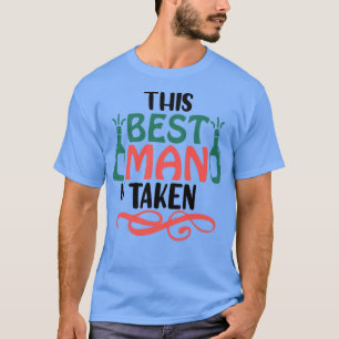 Camiseta Esta Festa de Pré-Casamento do Padrinho é Reservad
