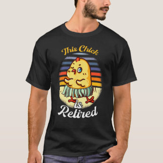 Camiseta Esta Galinha Está Aposentada Aposentadoria  Frango